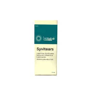 SYVITEARS ALCOHOL POLIVINILICO 14% SOLUCION OFTALMICA FRASCO X 15 ML